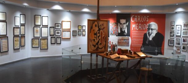 Sala Carlos Mérida antes del nuevo guion museográfico