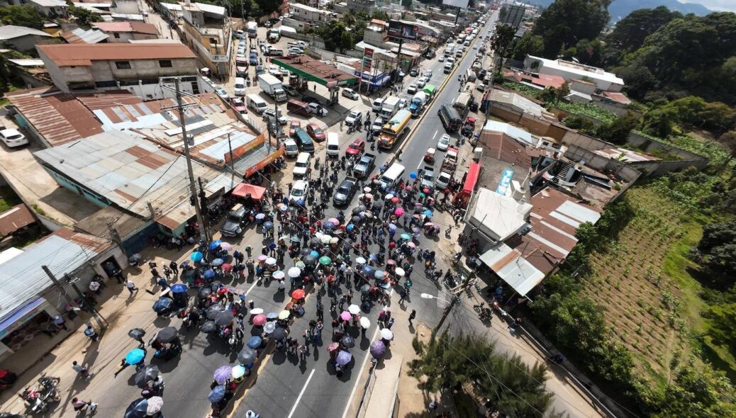 Bloqueo Chimaltenango