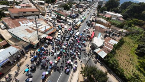 Bloqueo Chimaltenango
