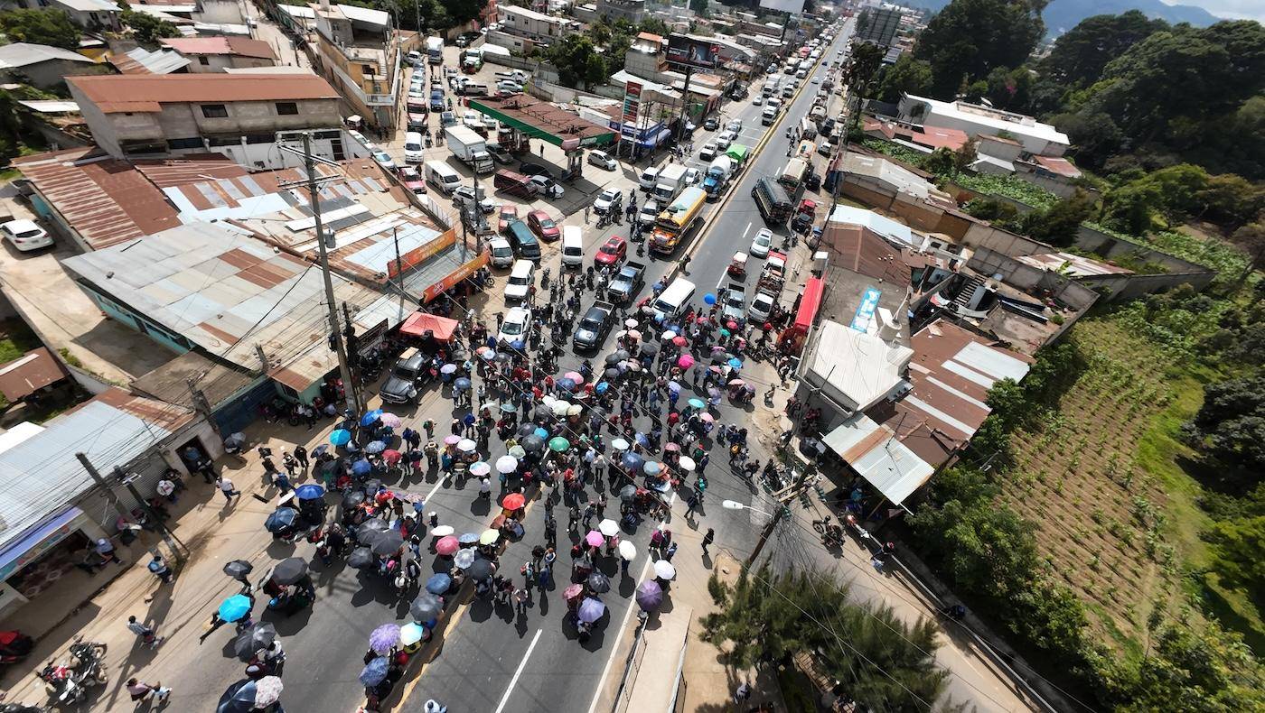 Bloqueo Chimaltenango