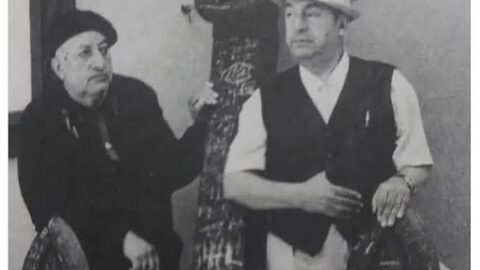 Neruda y Asturias, manteles largos